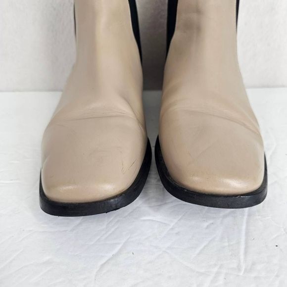 Everlane Italian Leather Chelsea Boots Tan 9.5 - Picture 7 of 12